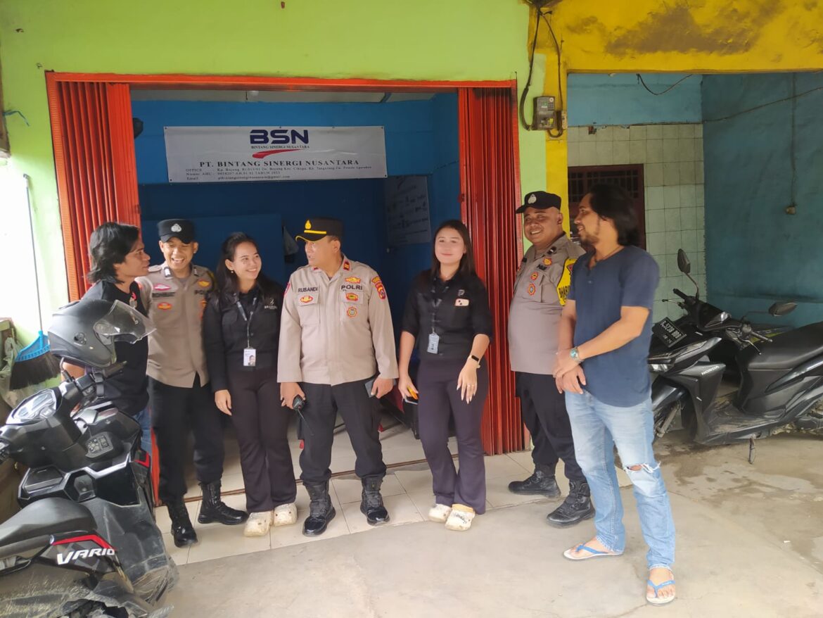 Polsek Cikupa Gelar Patroli dan Himbauan Terhadap Mata Elang, Cegah Aksi Penarikan Kendaraan di Jalan