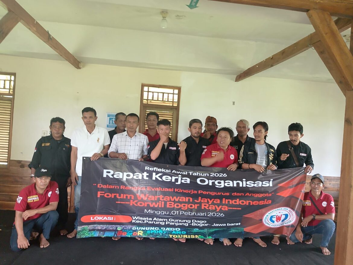 Refleksi Awal Tahun 2026, FWJI Korwil Bogor Raya Gelar Rapat Kerja Organisasi
