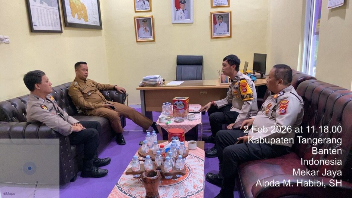 Polsek Panongan Laksanakan Cooling System di Desa Mekar Jaya, Perkuat Sinergi Jaga Kamtibmas