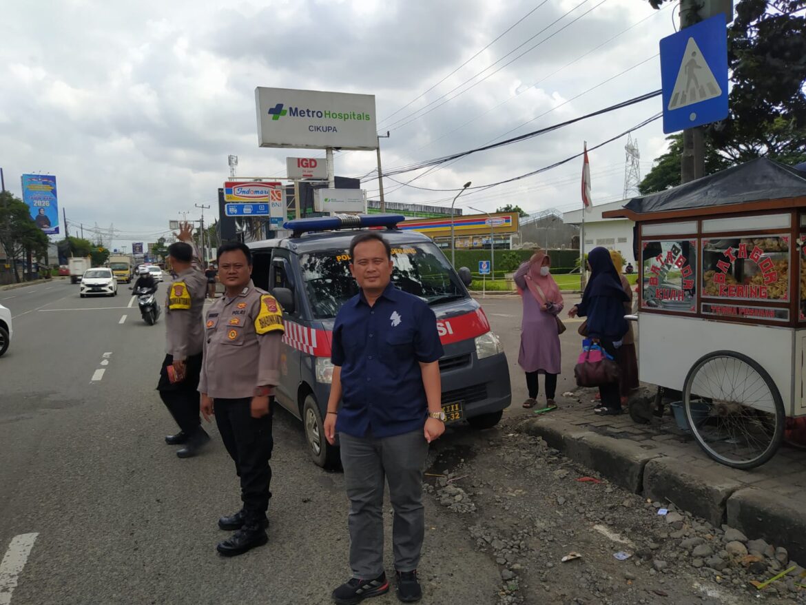 Polsek Cikupa Gelar Patroli KRYD, Beri Himbauan kepada Matel dan Debt Collector