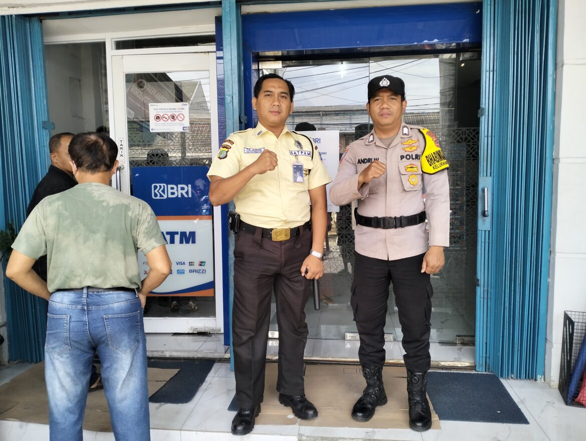 Polsek Pasar Kemis Intensifkan Patroli Perbankan, Jaga Keamanan Nasabah di BRI Unit Kutabumi