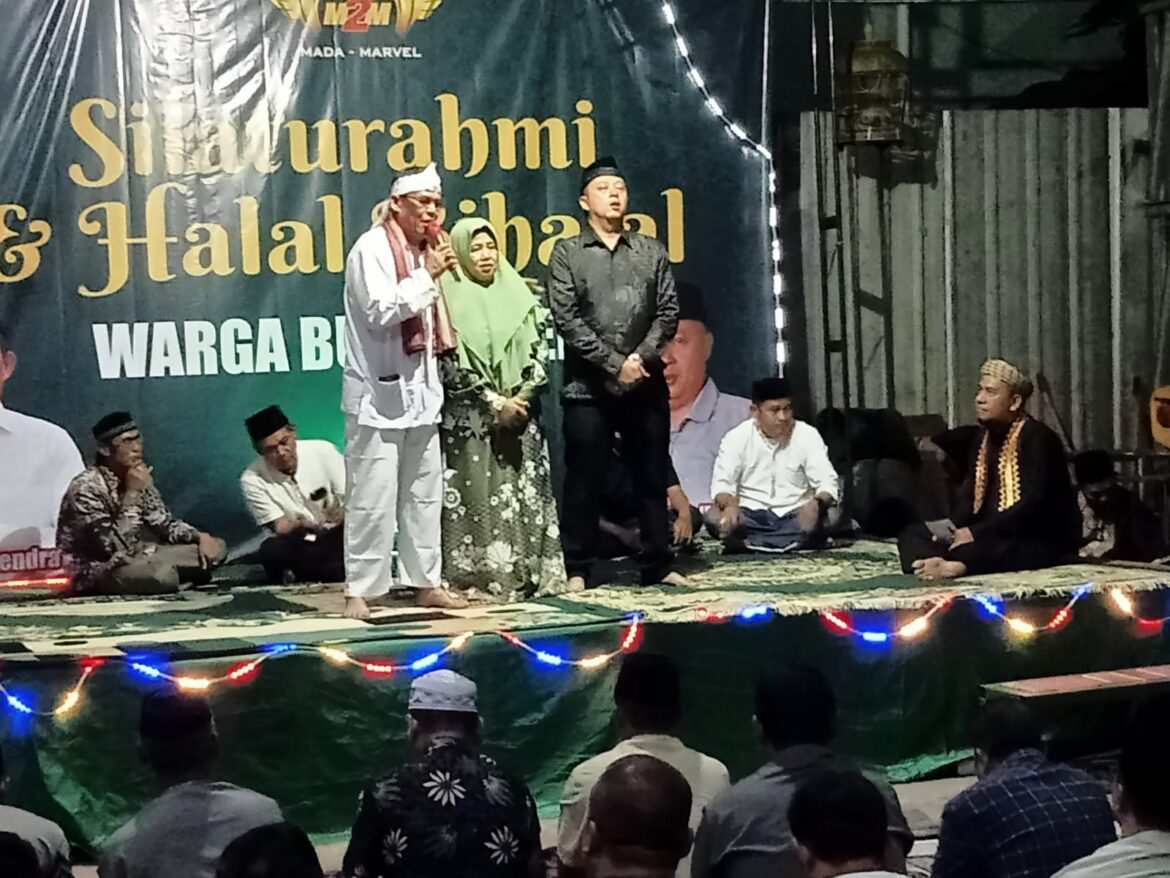 Pererat Tali Silaturahmi” Marvel Putera Trans juga Ketua Mada Menyelengagarakan Acara Halal Bihalal Bersama Warga Burangkeng Dan tokoh