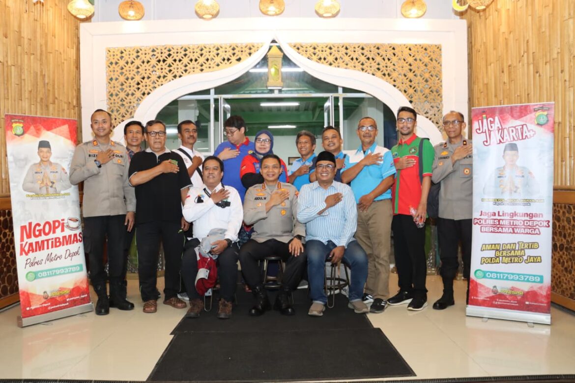 Kapolres Metro Depok Gelar “Ngopi Kamtibmas” Bersama Serikat Buruh, Perkuat Sinergi Jelang Hari Buruh