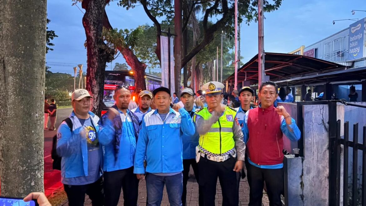Ribuan Buruh Berangkat ke Jakarta, Polda Banten Lakukan Pengamanan