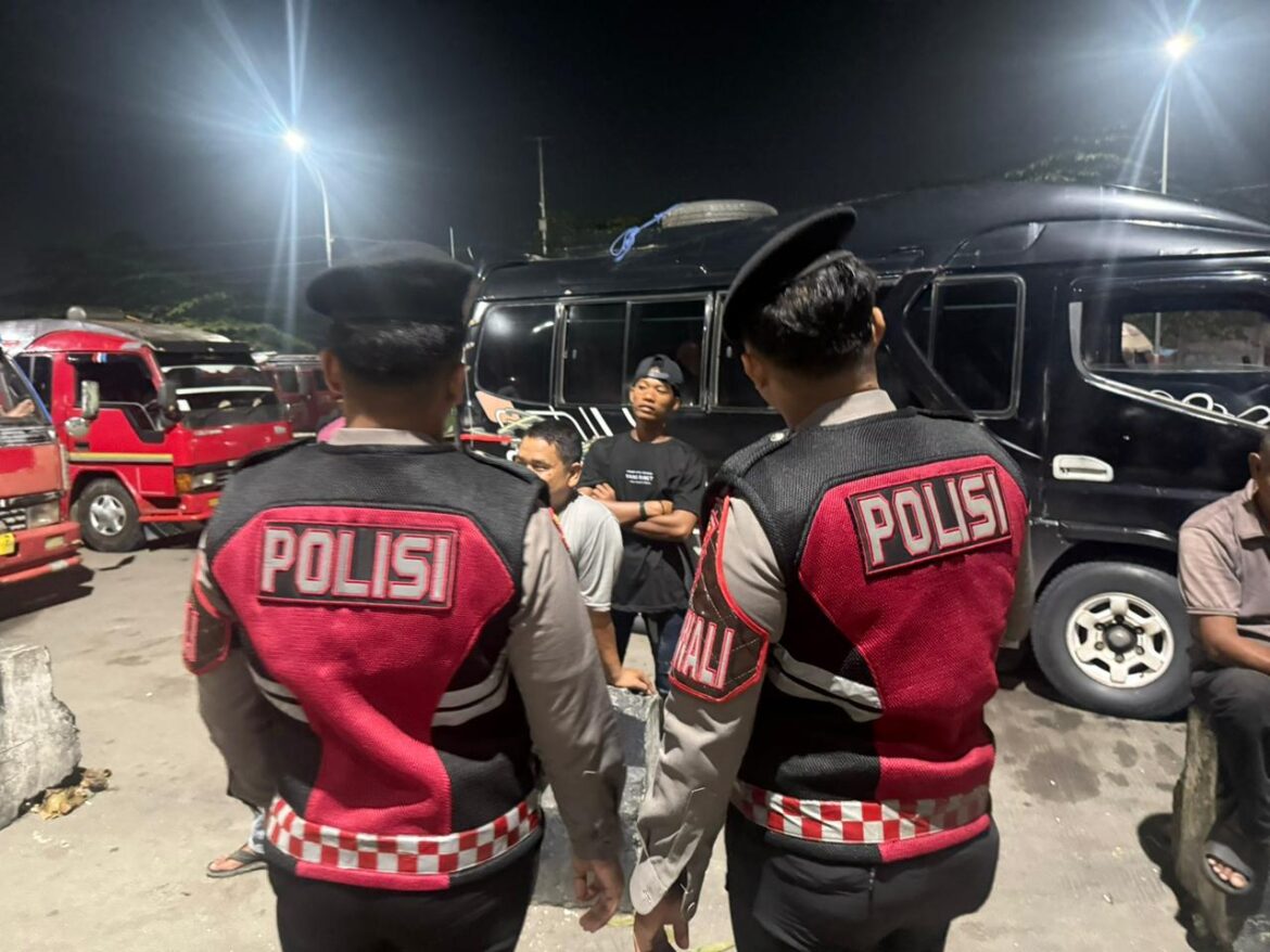 Patroli Kota Presisi Ditsamapta Polda Banten Sasar Titik Keramaian di Kota Serang