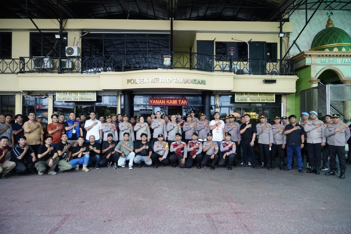 Wakapolres Jakbar Ingatkan Personel Polsek Metro Tamansari Jauhi Pelanggaran dan Narkoba