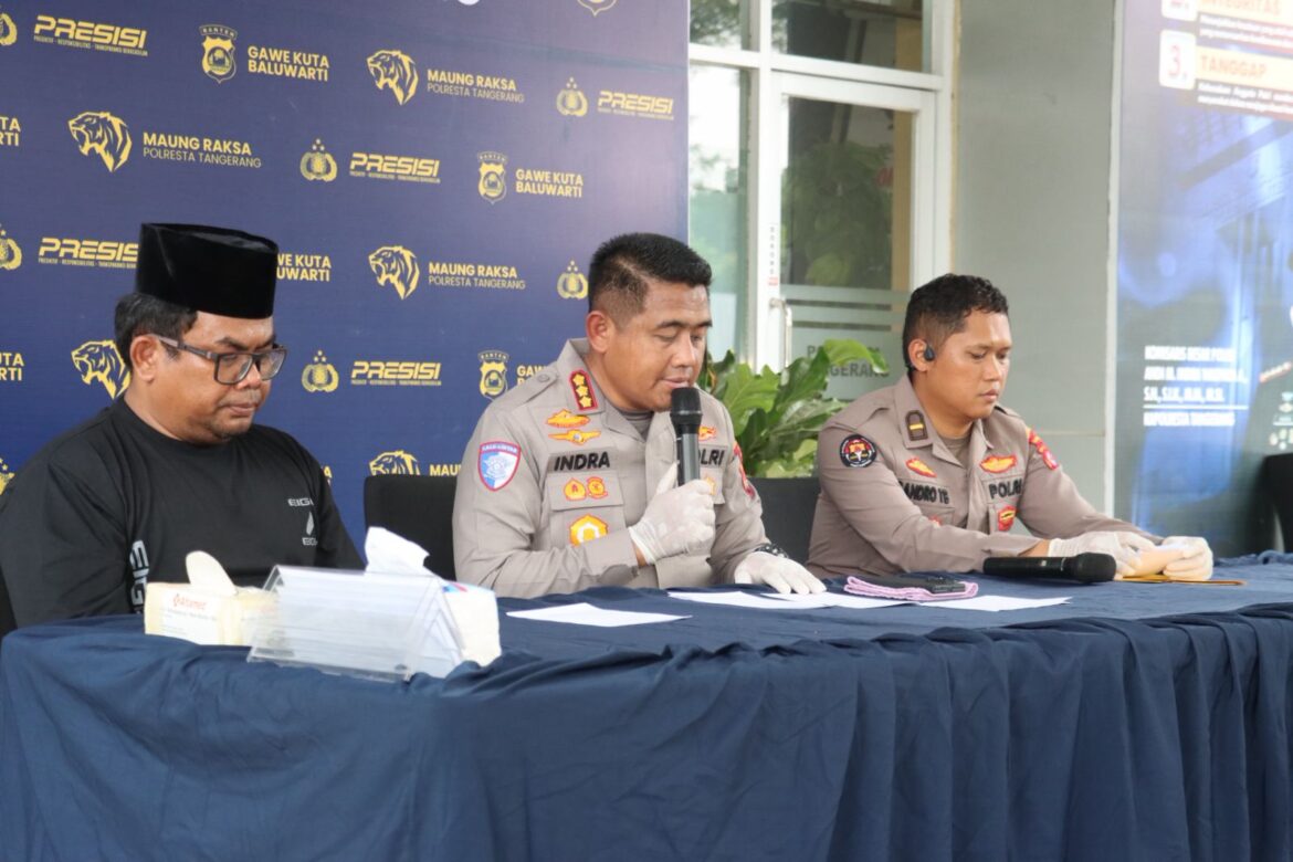 Polresta Tangerang Amankan Pria Diduga Pelaku Kekerasan Seksual Terhadap Anak di Bawah Umur