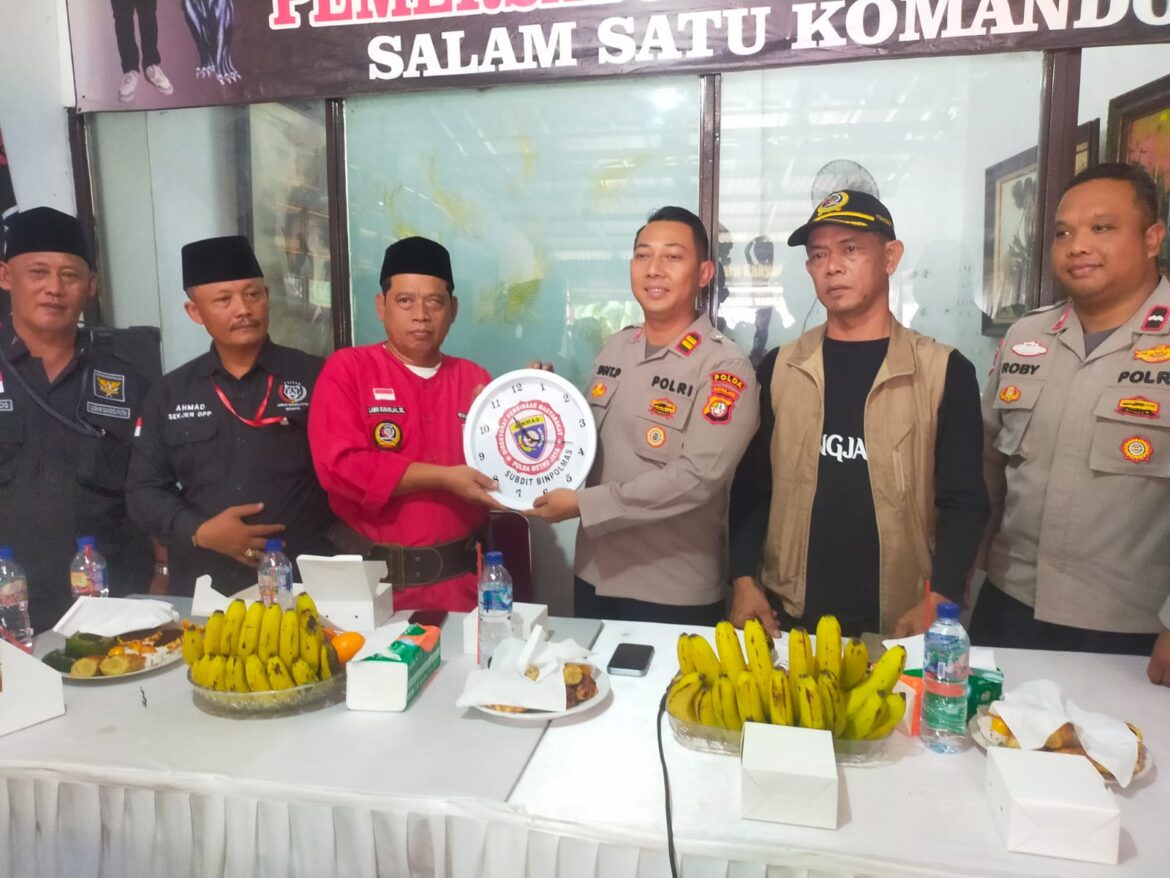 Dit Bimas Polda Metro Jaya berkunjung ke Markas Besar DPP Laskar Sangidu Putih