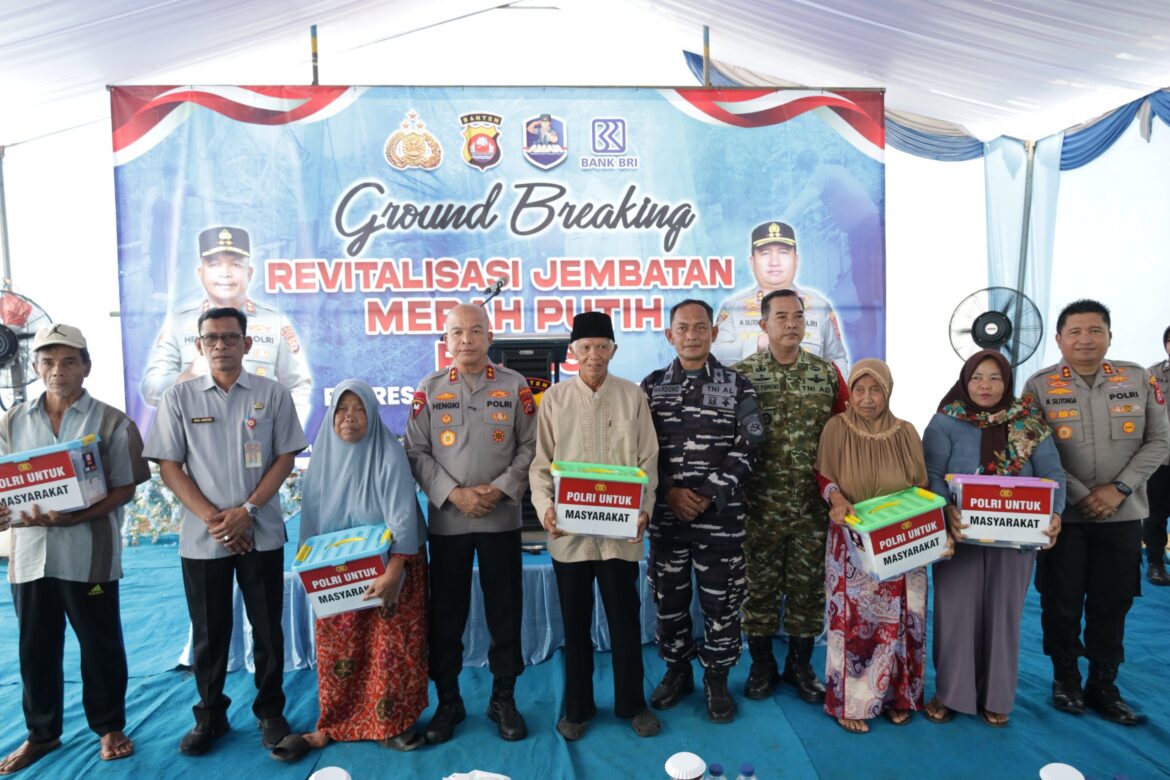 Revitalisasi Jembatan Merah Putih Presisi, Wujud Kepedulian Polri untuk Masyarakat