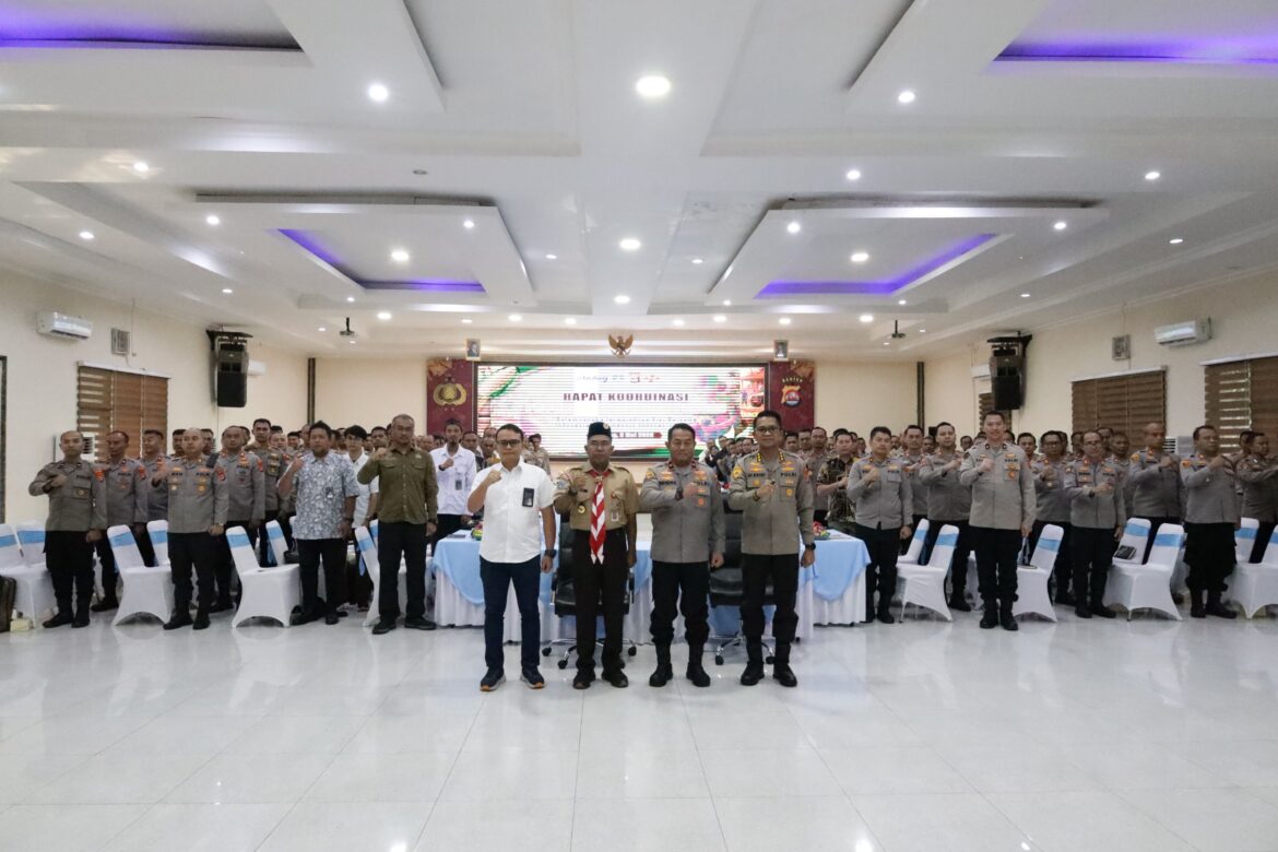 Polda Banten Bersama Pemerintah Daerah Gelar Rakor Ketahanan Pangan