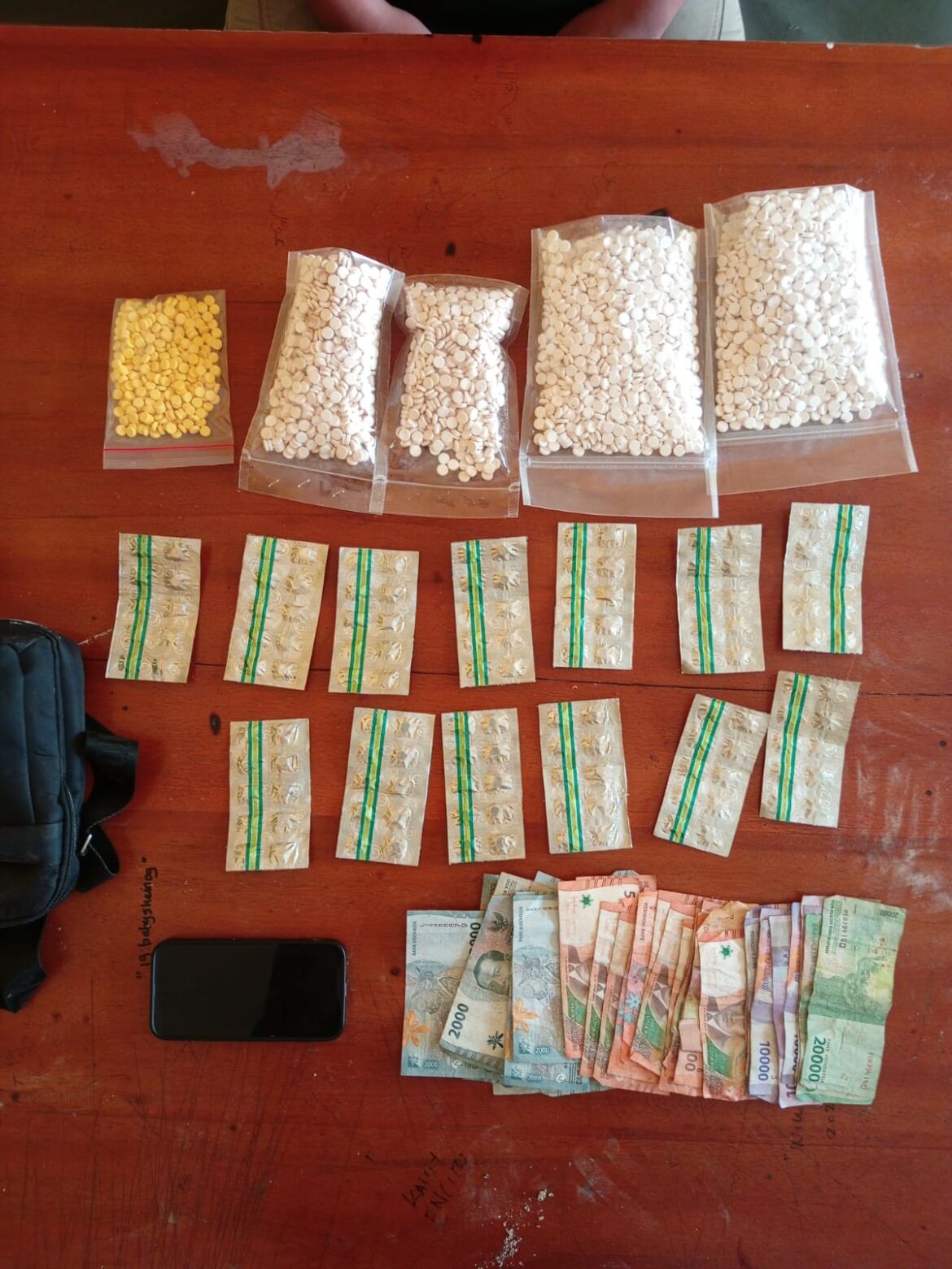 Polsek Pakuhaji Bongkar Peredaran Obat Keras Ilegal, 6.000 Butir Pil Disita