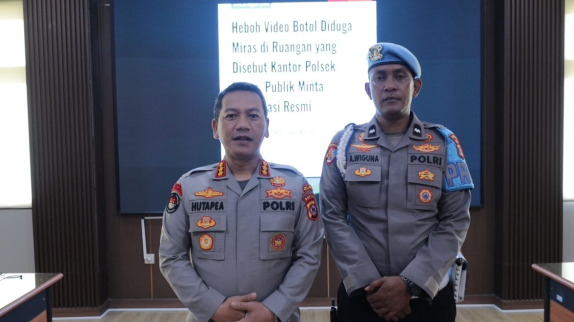 Polda Banten Beri Update Penanganan Kasus Viral di Polsek Baros