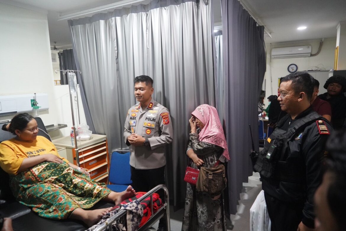 Patroli Jago Polres Cianjur Berhasil Evakuasi Ibu Hamil Hingga Melahirkan Bayi Kembar dengan Selamat