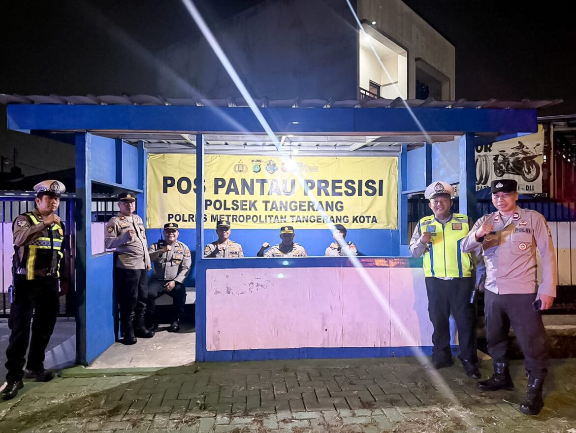 Polres Metro Tangerang Kota Dirikan 22 Pos Pantau, Antisipasi Tawuran hingga Rawan Curat
