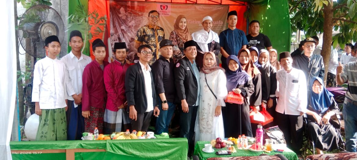 FWJI Tangkot Sukses Gelar Santunan Puluhan Anak Yatim, Piatu, Dhuafa dan Disabilitas
