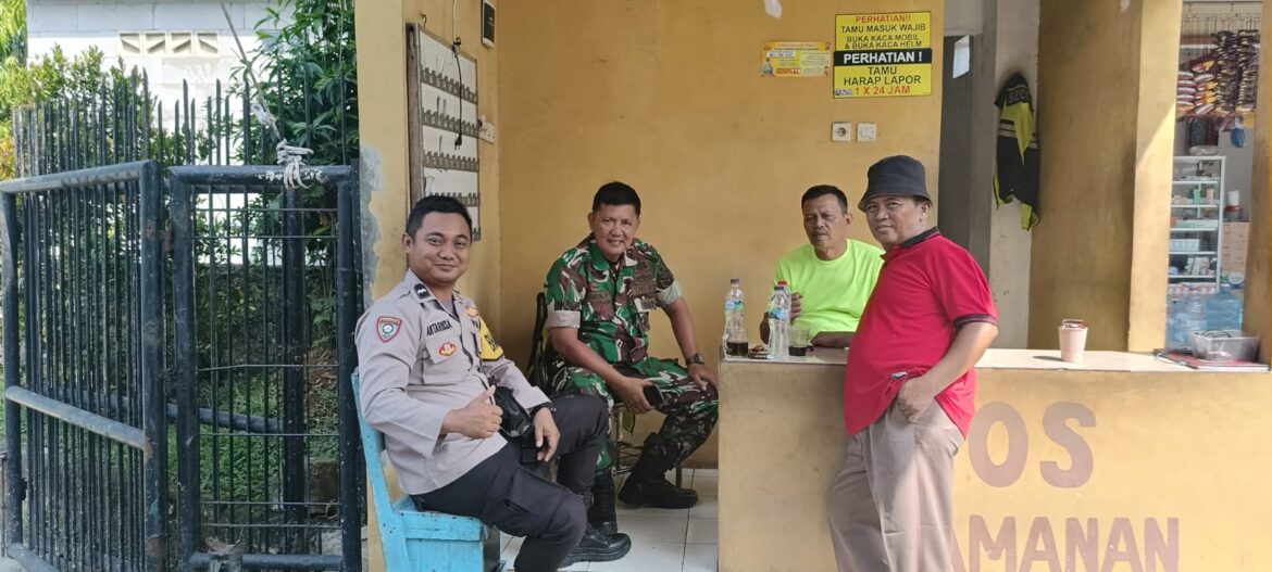 Polsek Panongan Jalankan Program POLIRAN, Berikan Motivasi kepada Warga Pengangguran di Mekar Bakti