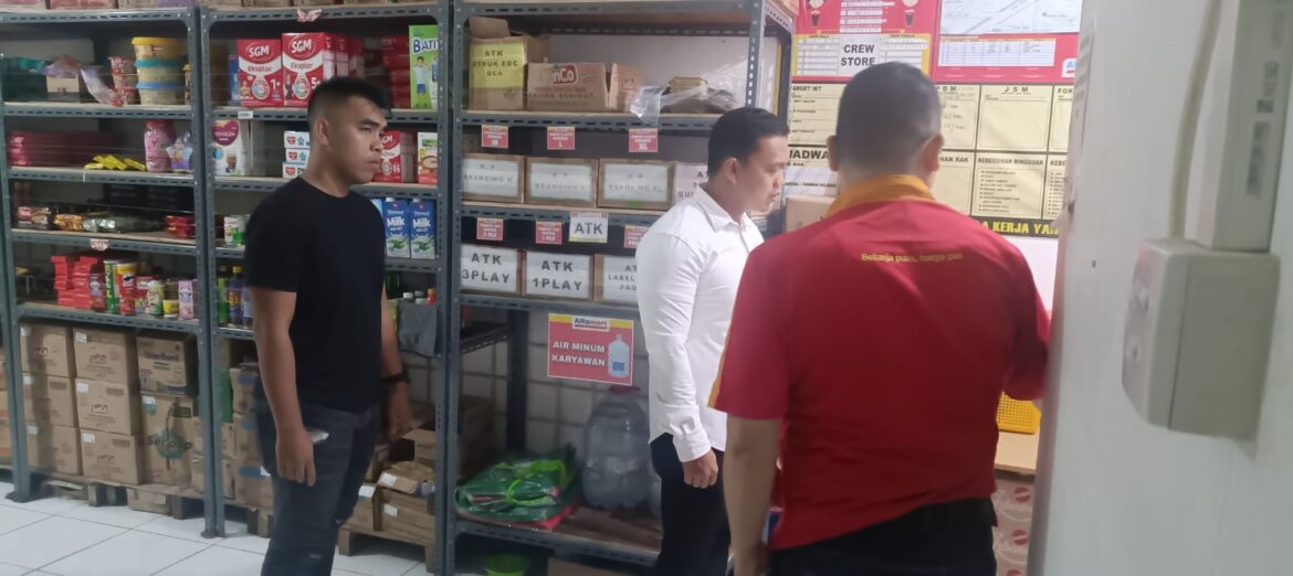 Perampokam di Minimarket Solear, Polsek Cisoka Lakukan Penyelidikan
