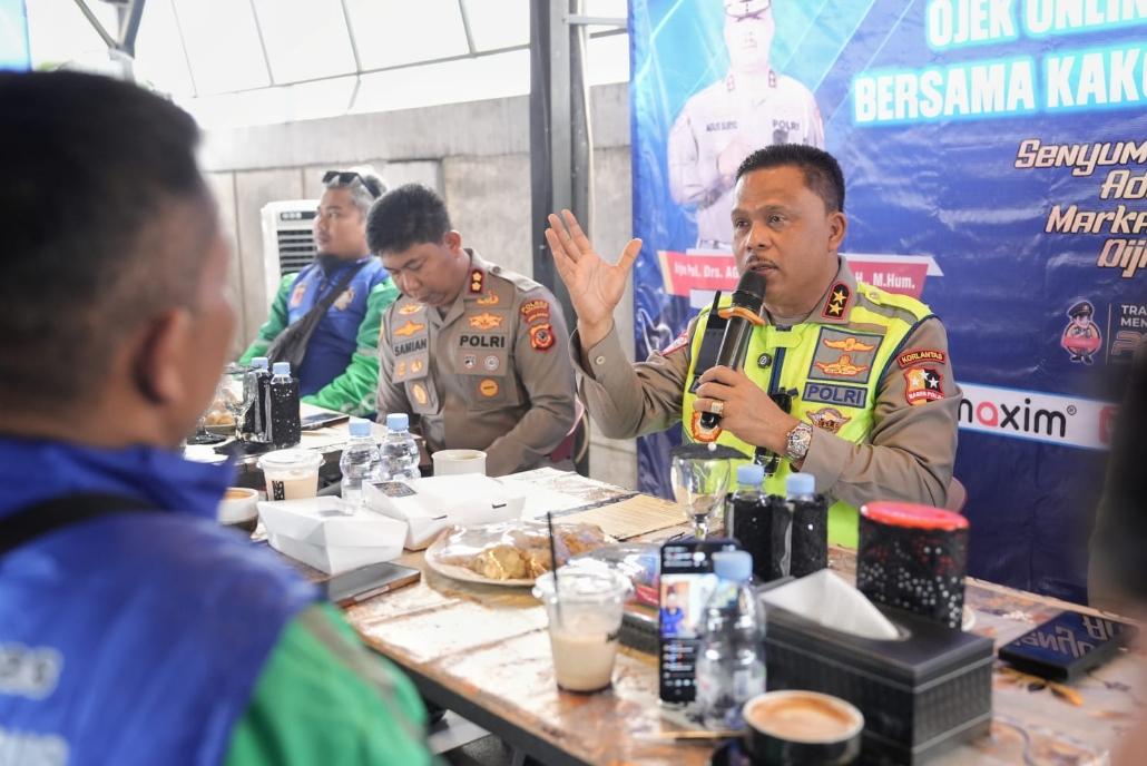 Jadikan Pengemudi Mitra Jalanan, Kakorlantas Polri Minta Dirlantas Daerah Aktif Rangkul Komunitas Ojol