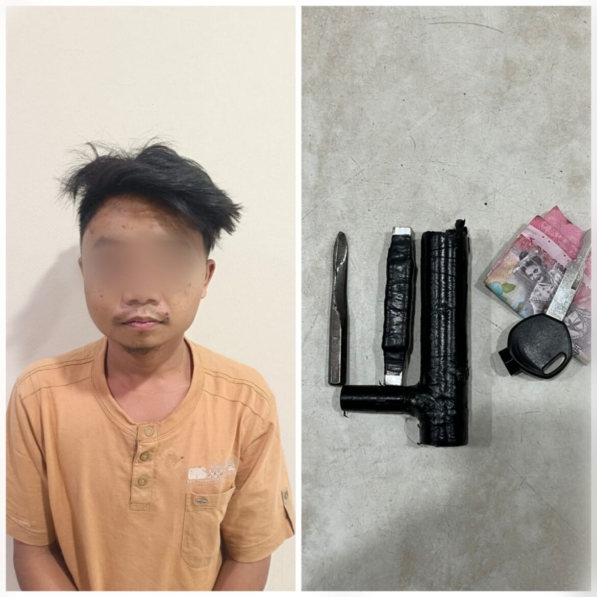 Polsek Grogol Petamburan Amankan Pelaku Curanmor di Kawasan Terminal Grogol