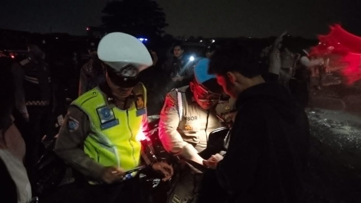 Petugas Razia Gabungan di Bandara Soetta, Amankan Satu Motor Bodong