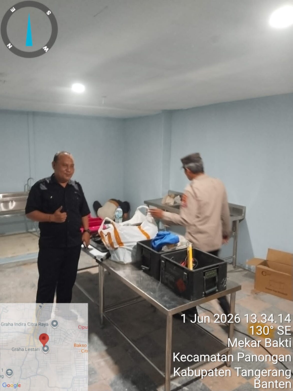 Patroli SPPG Mekar Bakti, Polsek Panongan Pastikan Situasi Tetap Aman dan Kondusif