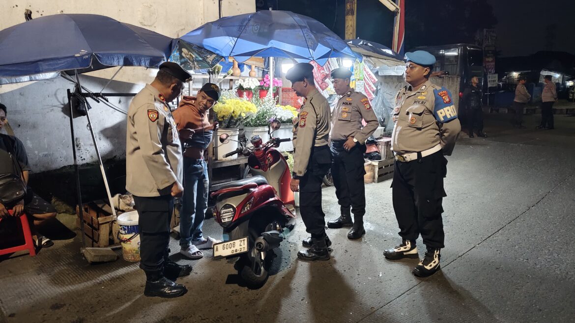 Patroli Tengah Malam Sisir Titik Rawan, Situasi Kota Tangerang Tetap Kondusif