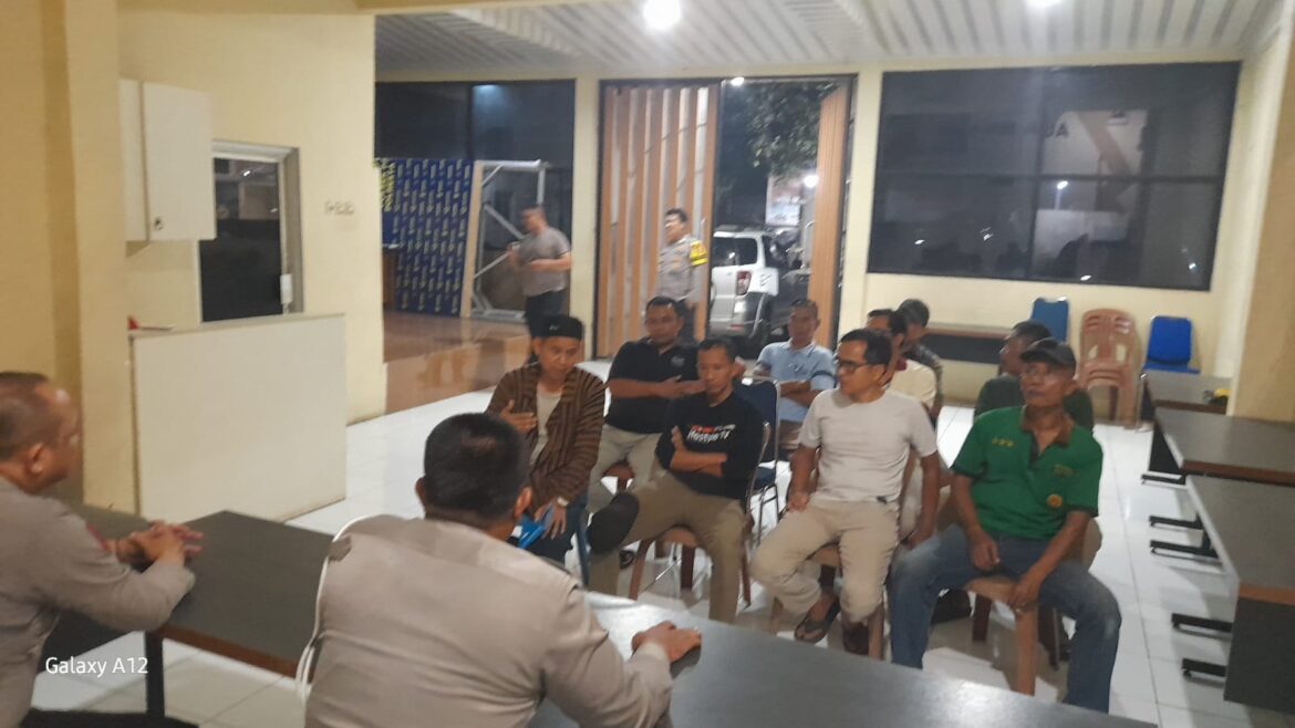 Polsek Pasar Kemis Dalami Kasus Cekcok Gegara Seorang Pria Siram Jalan Diduga Mengenai Warga