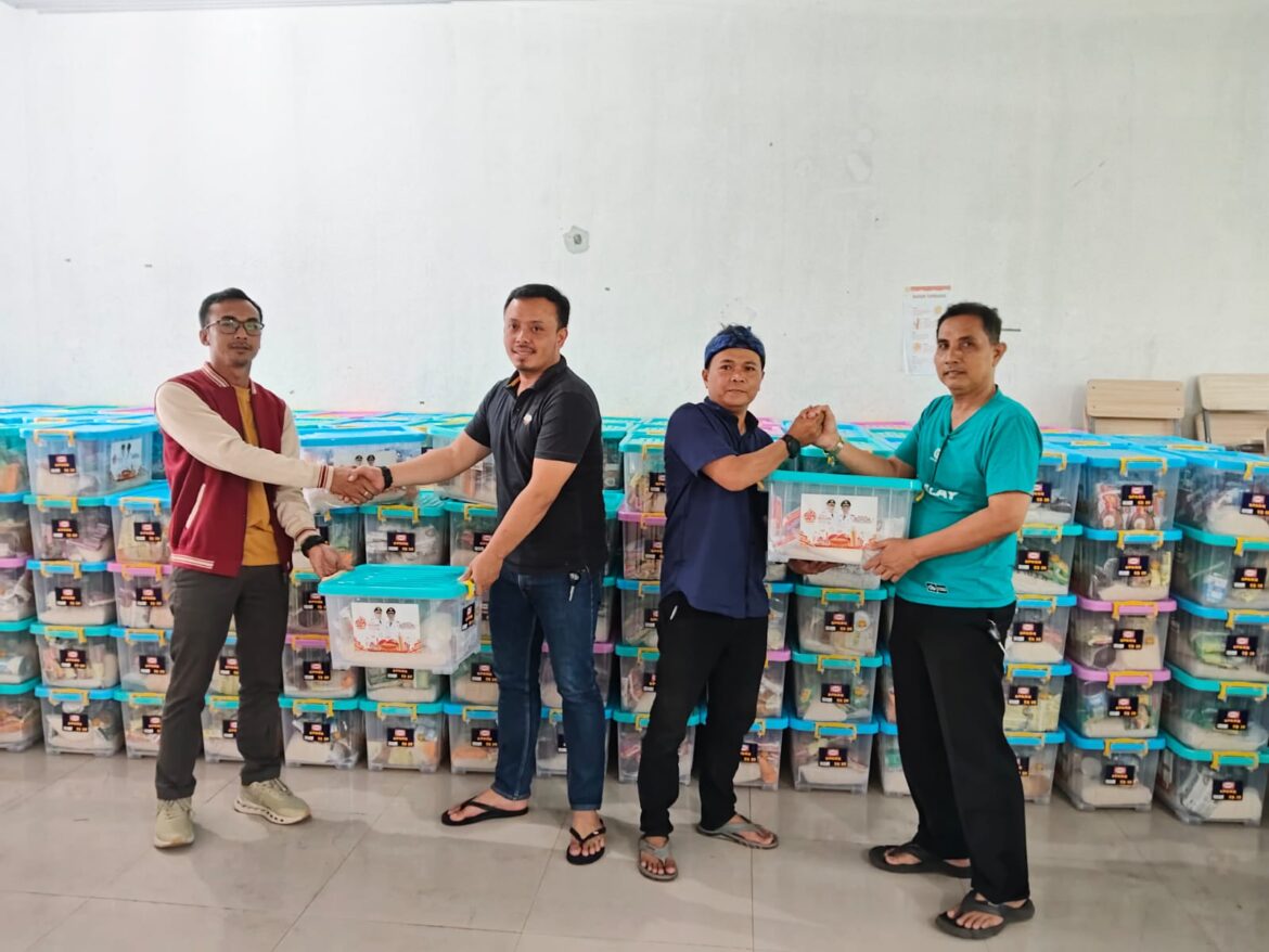 HJB KE 544, Kolaborasi Dan Sinergitas PT Antam Tbk UBPE Pongkor Bersama Pemda Bogor Bagikan 1000 Paket Sembako