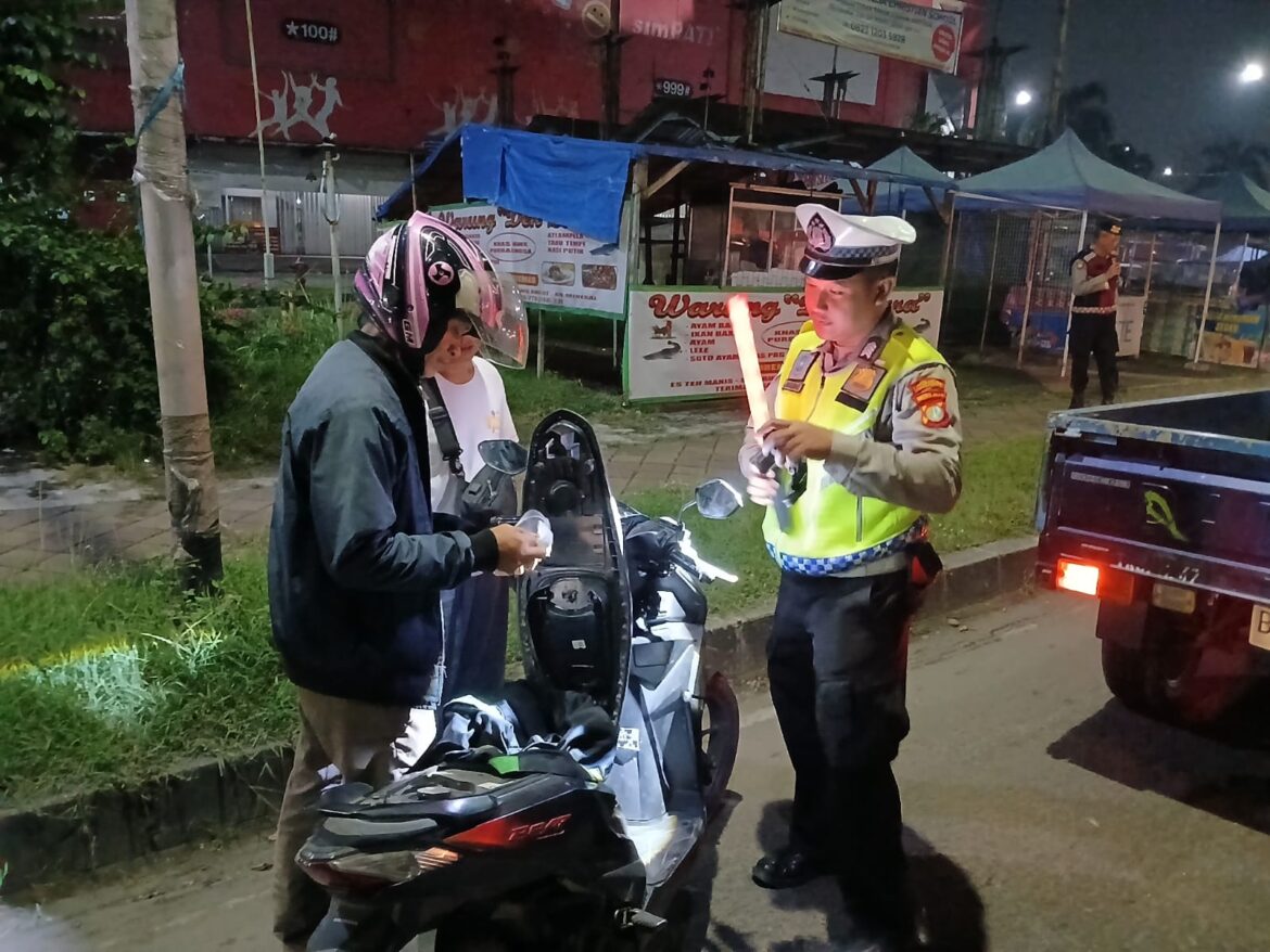 JAGA JAKARTA Kegiatan Razia Stasioner Antisipasi Guantibmas & Tindak Pidana Lainnya Di Wilayah Hukum Polsek Karawaci
