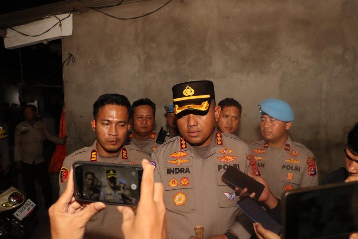 Polresta Tangerang Tangkap Terduga Pelaku Pembunuh Pedagang Cilok di Cikupa