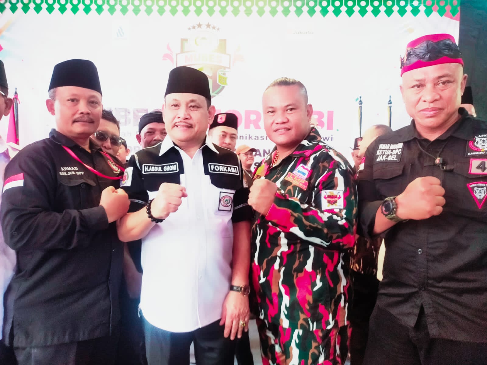 Rapat Akbar FORKABI Dihadiri Jenderal Ormas DKI! Bakal Makin Erat Kerjasamanya?