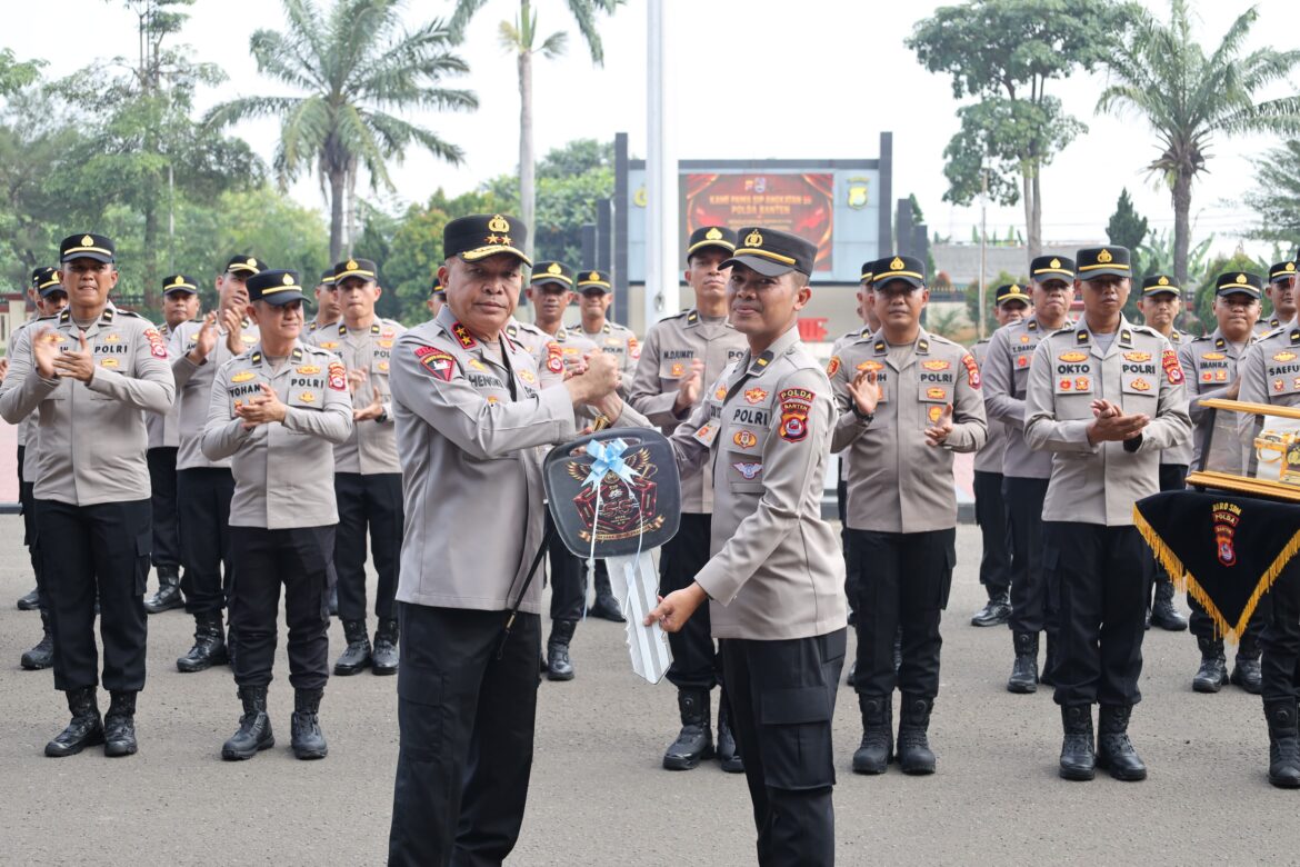 Kapolda Banten Berikan Arahan kepada Perwira SIP Angkatan 55, Tekankan Integritas dan Kepemimpinan Presisi