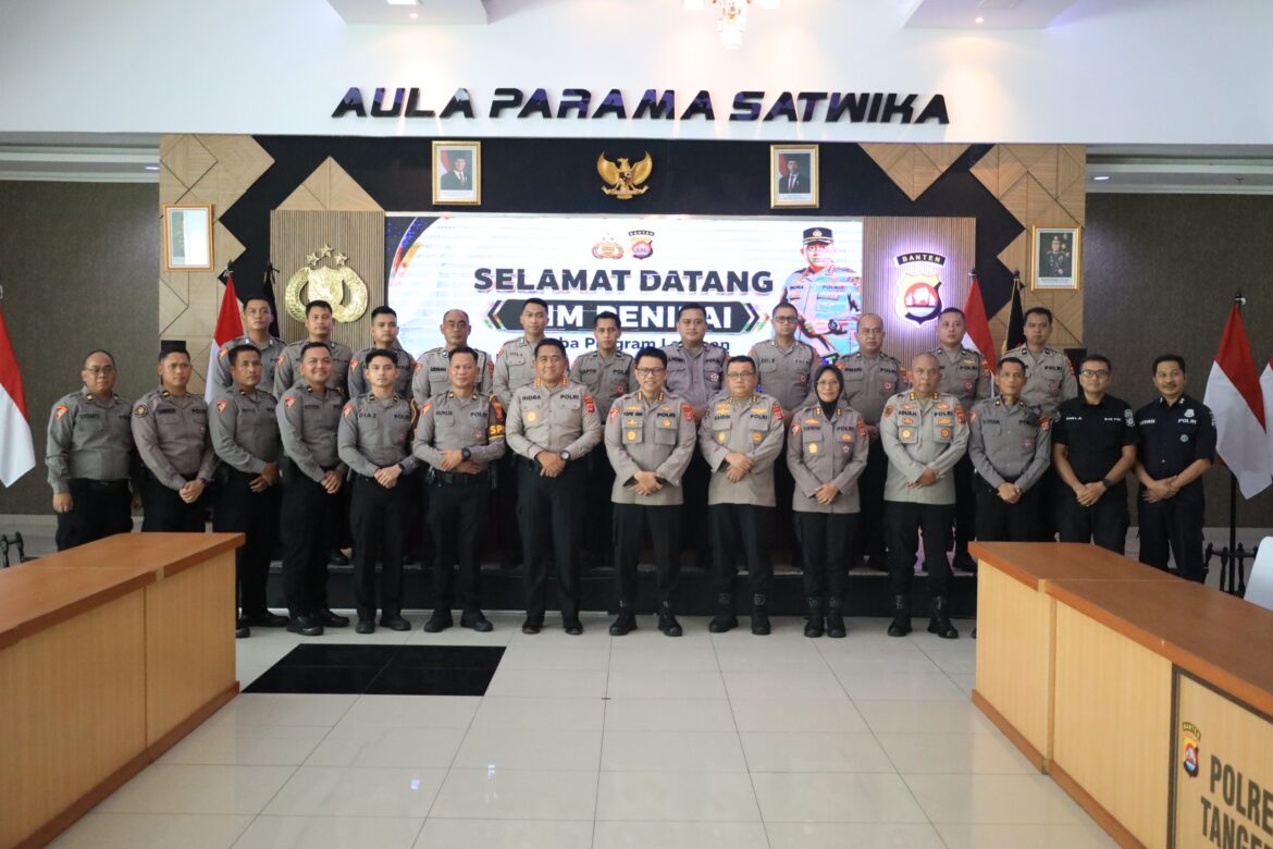 Polda Banten Gelar Penilaian Lomba Layanan Polisi 110 di Polres Jajaran
