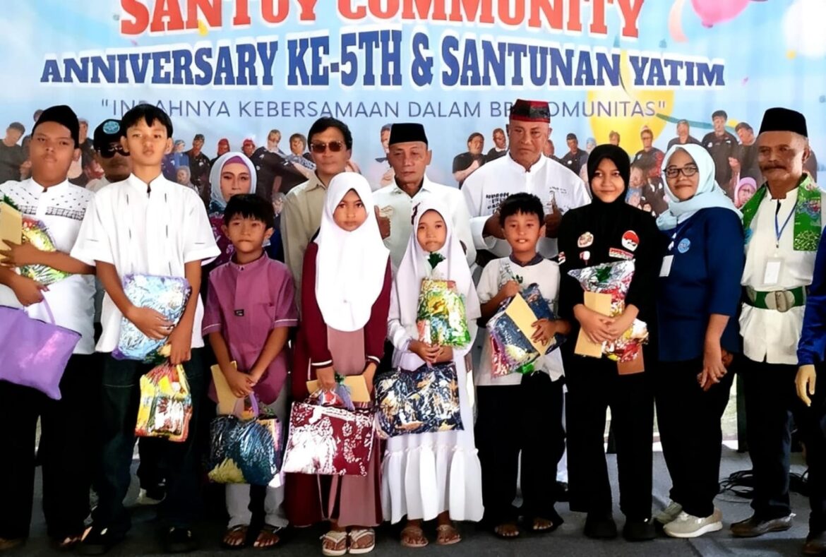 Anniversary ke-5 Santuy Community Dihadiri Berbagai Organisasi Se Jabotabek