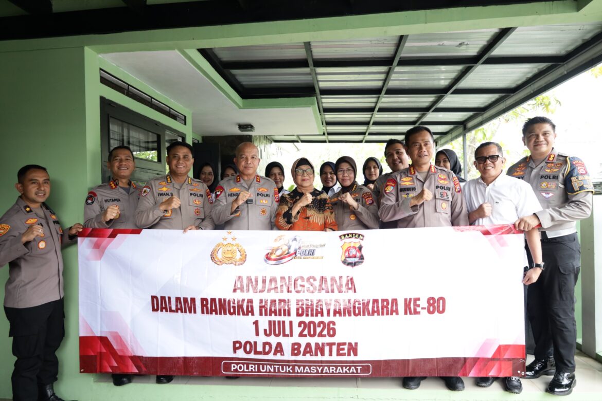 Sambut Hari Bhayangkara ke-80, Kapolda Banten Pererat Silaturahmi dengan Kapolda Banten Terdahulu