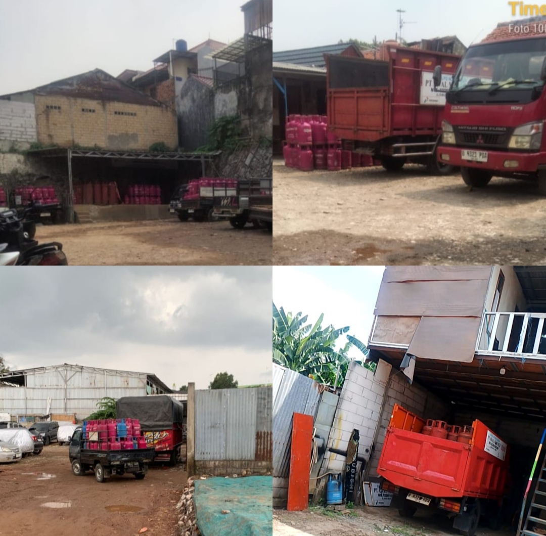 Di Duga Gudang Penimbunan Dan Penyuntikan/Pengoplosan Gas Elpiji Ilegal di wilayah Jakarta Selatan