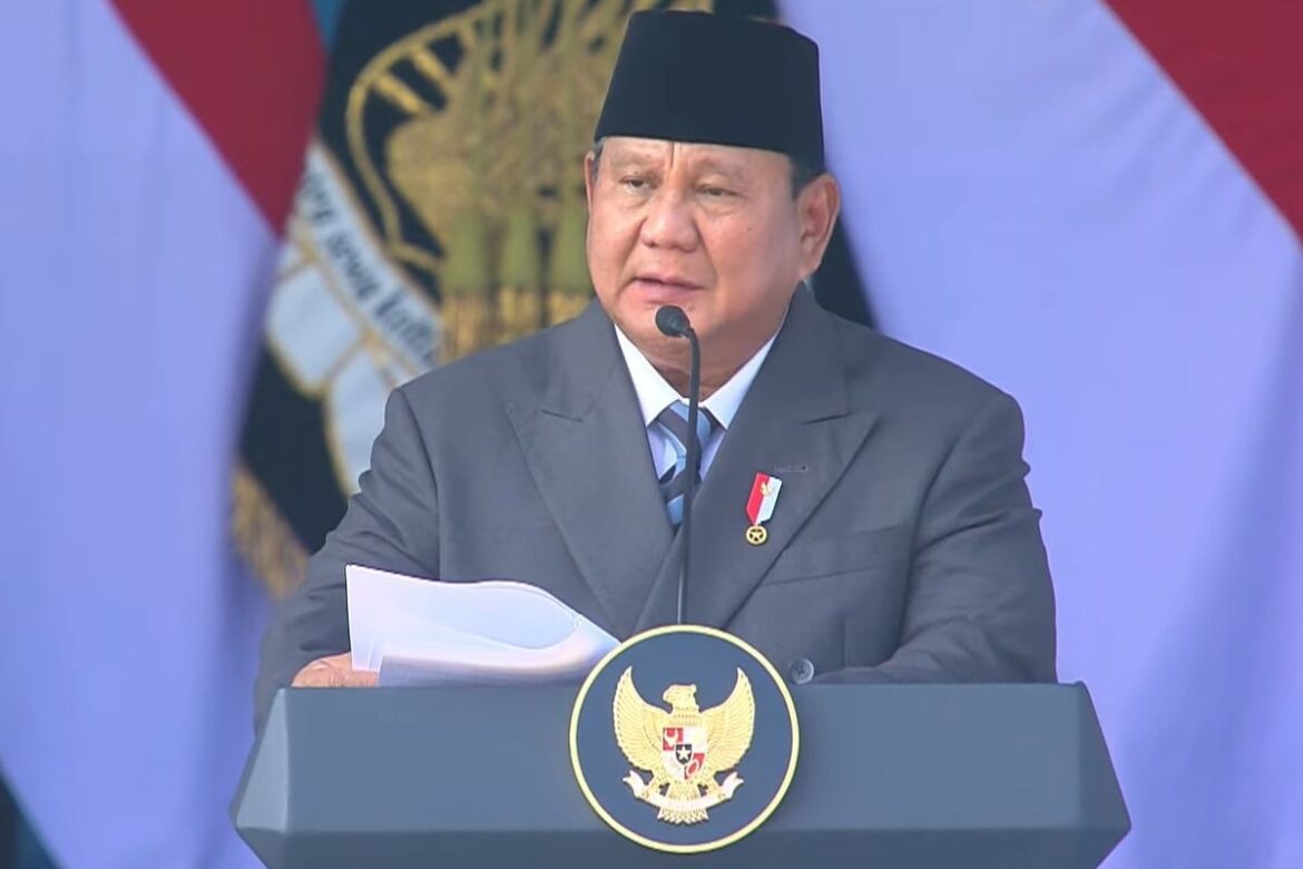 Presiden Prabowo Pimpin Upacara Peringatan ke-80 Hari Bhayangkara di Bogor