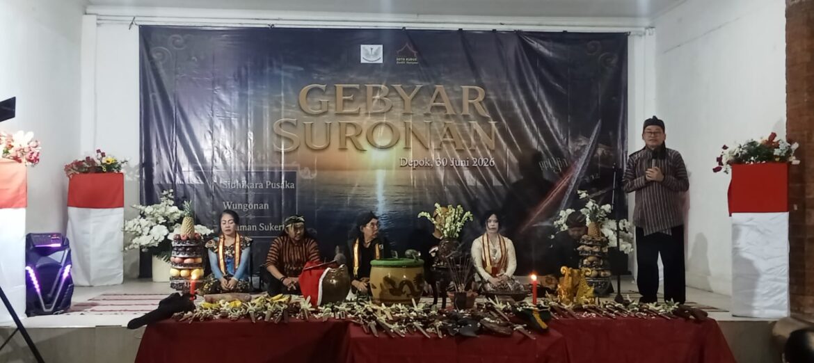 Pelestarian Budaya dan Penguatan Karakter Bangsa, PPBPN Gelar Gebyar Suronan 2026 di Depok