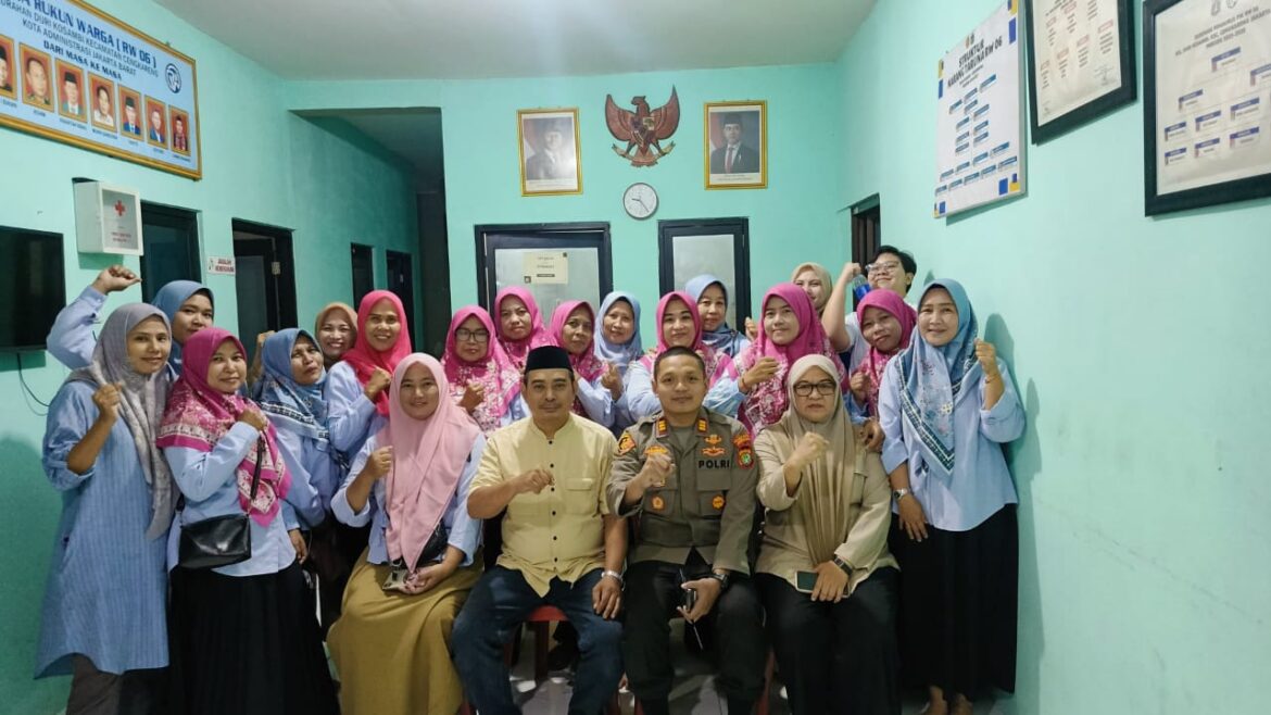 RW 06 Duri Kosambi Gelar Tasyakuran Hari Bhayangkara ke-80, Wujud Apresiasi untuk Polri