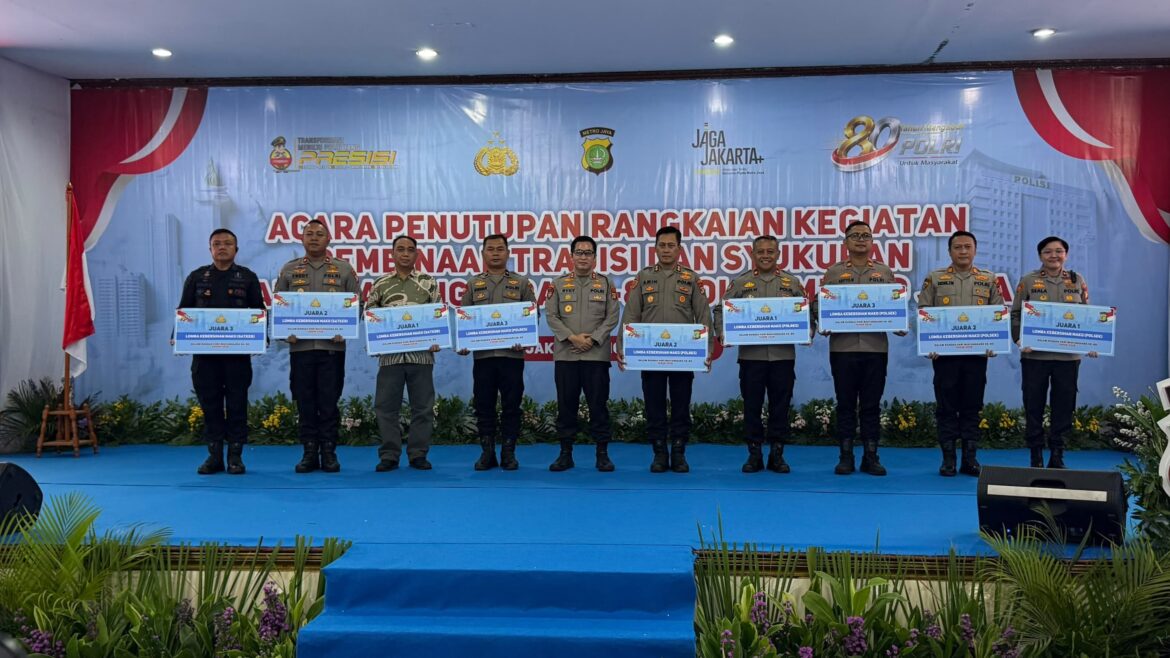 Borong 7 Penghargaan, Polres Metro Tangerang Kota Ukir Prestasi di Hari Bhayangkara ke-80 Polda Metro Jaya