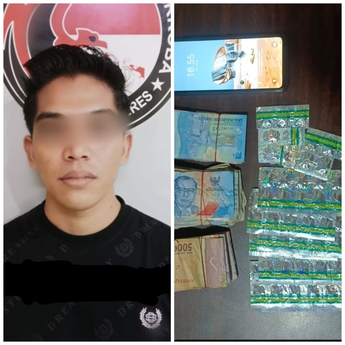 Polsek Kalideres Ungkap Peredaran Obat Keras Daftar G, Pedagang Toko Klontong Diamankan