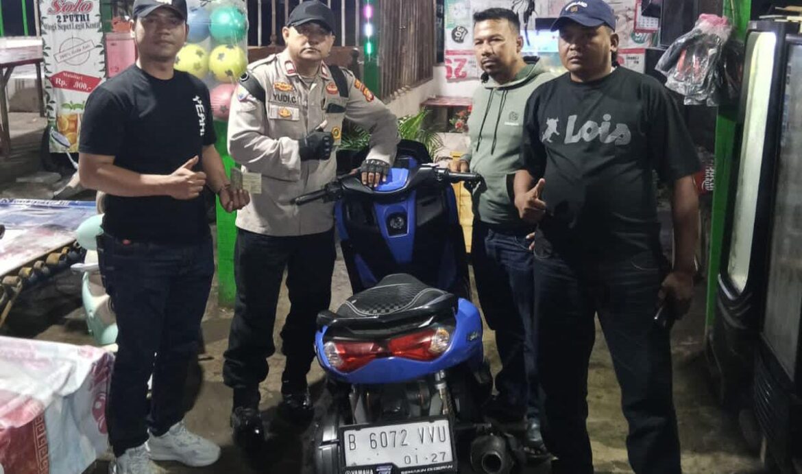 Modus Gadai Berujung Penggelapan, Polsek Ciledug Berhasil Selamatkan Motor Korban