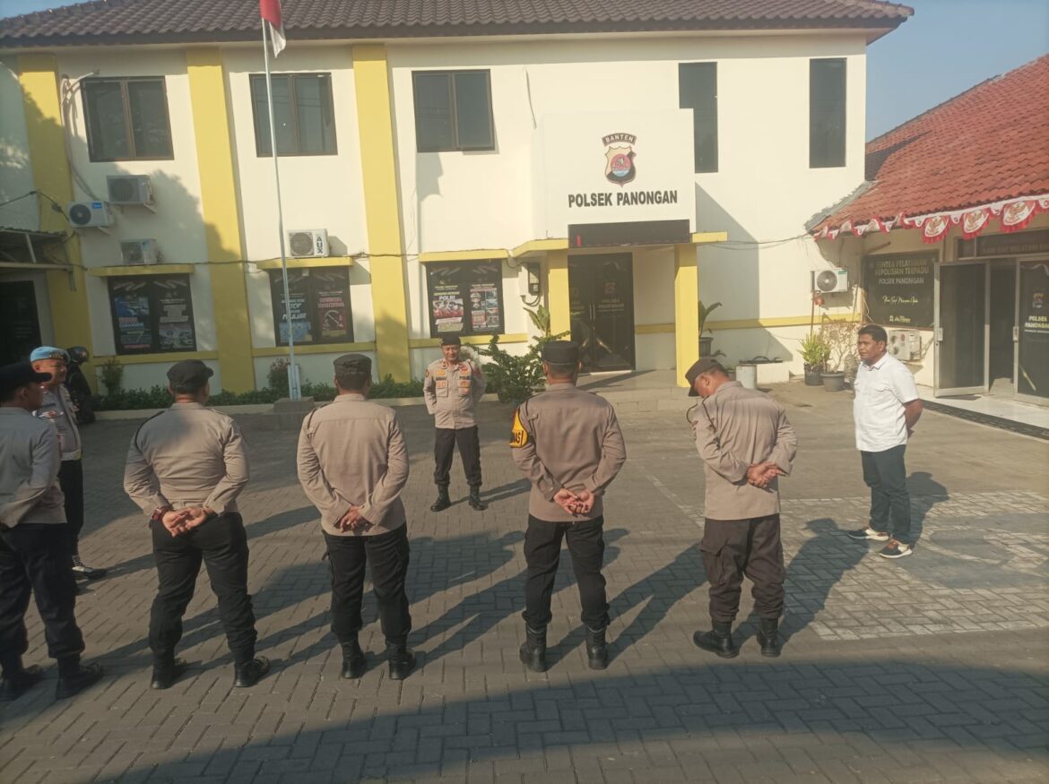 Polsek Panongan Gelar Apel Pagi, Tingkatkan Disiplin dan Kesiapsiagaan Personel