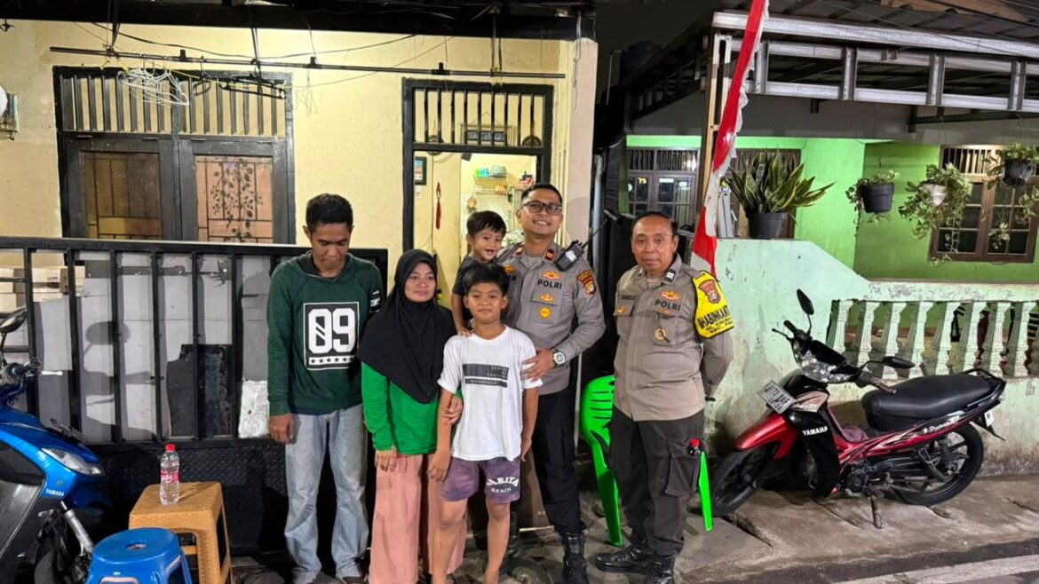 Polsek Pinang Pastikan Anak yang Dilaporkan Hilang Berhasil Ditemukan dalam Keadaan Sehat