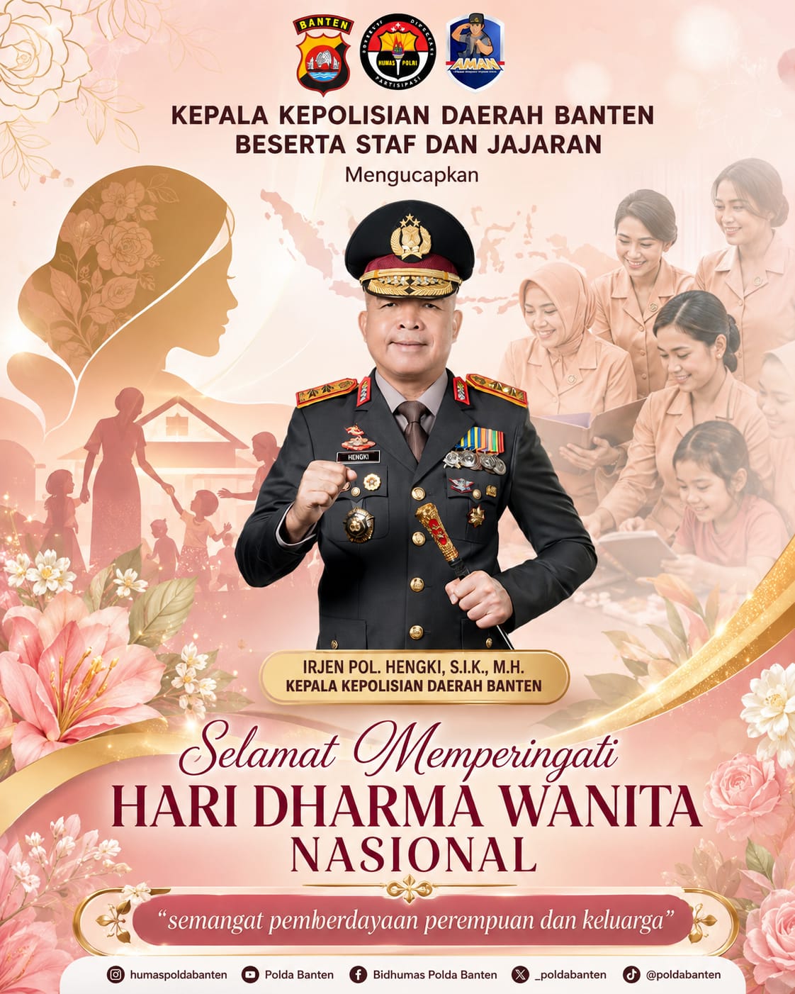 Polda Banten Tekankan Pentingnya Peran Perempuan dalam Pembangunan Bangsa