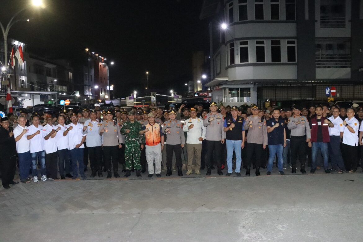 Jaga Kamtibmas di Malam Akhir Pekan, Polres Jakbar Gelar KRYD Bersama Tiga Pilar