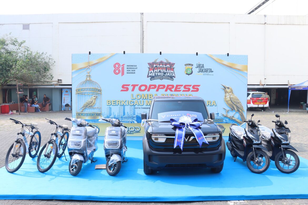 Kapolda Metro Jaya Cup 2026 Meriah, Ratusan Kicau Mania Adu Gacor di Tangerang