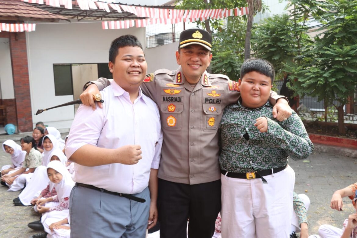 Road Show Jakarta Damai, Kapolres Jakbar Ajak Pelajar Bersatu dan Jauhi Tawuran