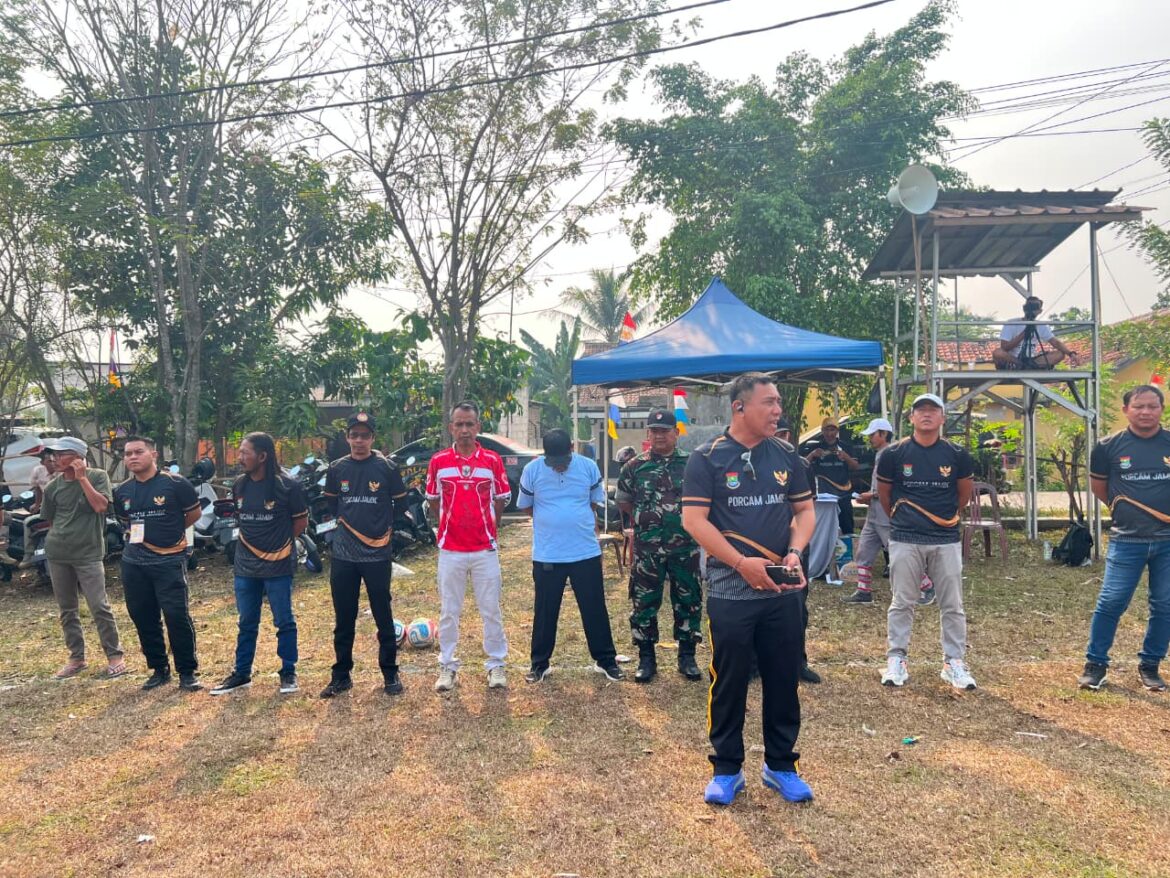 Kapolsek Tigaraksa Hadiri FORCAM Kecamatan Jambe, Semarakkan HUT Kemerdekaan RI ke-81