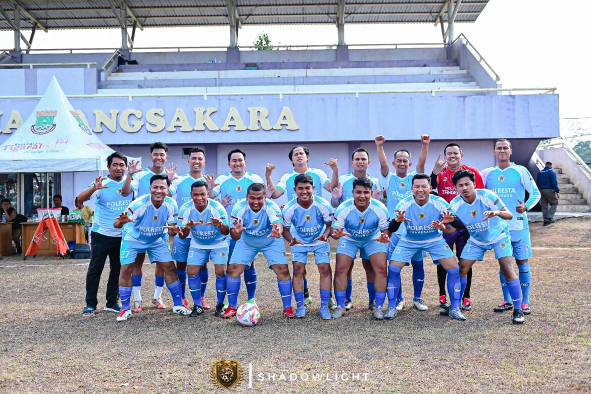Brata FC Polresta Tangerang Melenggang ke Semi Final POR Pegawai 2026 Usai Tundukkan BPBD 2-0